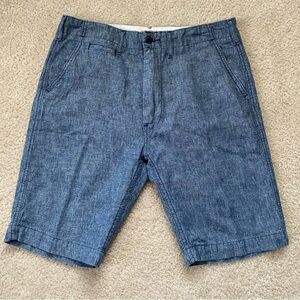 Levi’s Flat Front Linen Blend Casual Chino Shorts